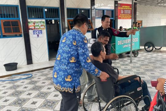 Lapas Sampit pastikan penyandang disabilitas terlayani dengan baik