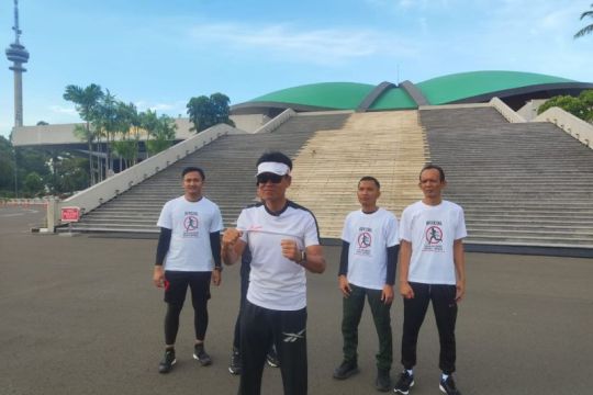 Didik Hariyadi bayar nazar jalan kaki dari Jakarta ke Boyolali