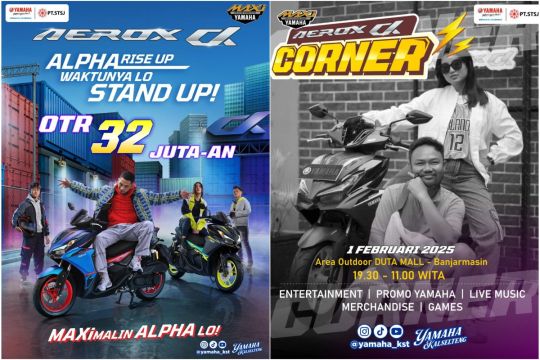 Yuk ikuti keseruan Aerox Alpha Corcer di Duta Mall