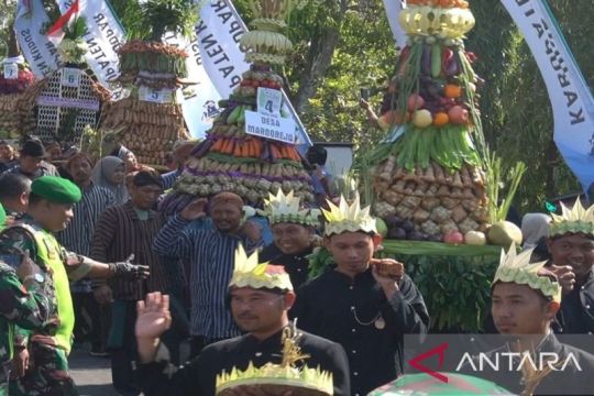 Perayaan  Syawalan di Kudus diwarnai Parade Seribu Ketupat
