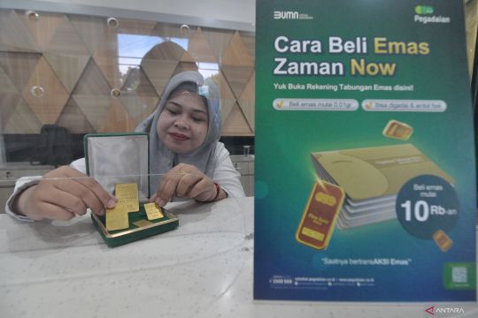 Bursa harga emas hari ini, masih stabil