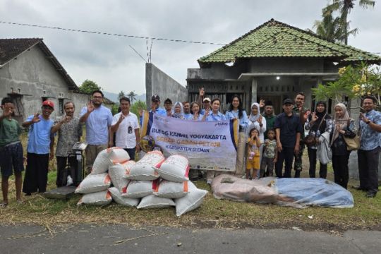 Rabu Biru Indonesia dan Bulog serap gabah petani Sleman, DIY