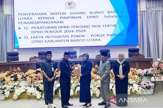 DPRD Barito Utara bahas LKPJ 2024 dan penetapan tatib 2024--2029
