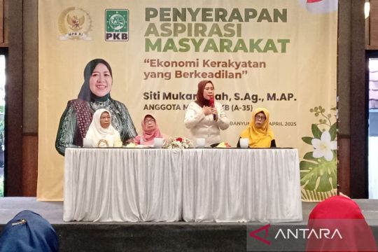 Anggota Komisi VII DPR RI  serap aspirasi masyarakat di Banyumas