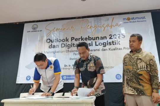 Digitalisasi logistik perkebunan, GPP Jateng-DIY MoU dengan MuatMuat