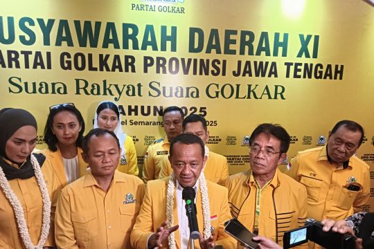 Bahlil ingatkan konsolidasi Golkar sampai di tingkat desa