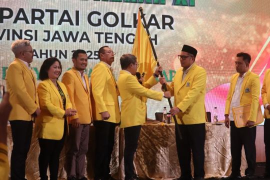 Mohammad Saleh jadi Ketua DPD Golkar Jateng