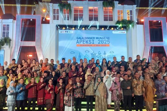 Wali Kota Tegal hadiri Munas Apeksi di Surabaya