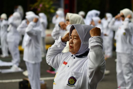 Senam Sehat Indonesia di Madiun