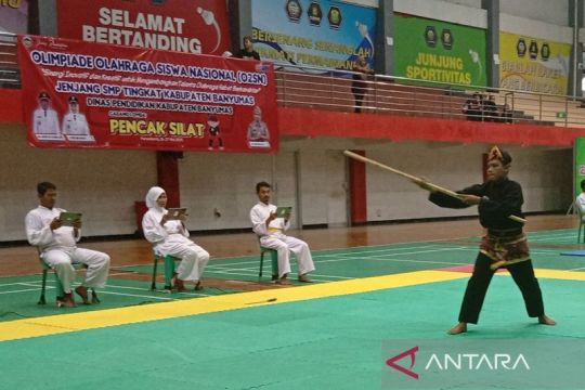 Disdik Banyumas targetkan raih  emas di O2SN SMP tingkat Jateng