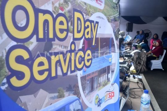 Pelayanan perizinan dalam satu hari selesai di Kota Bogor