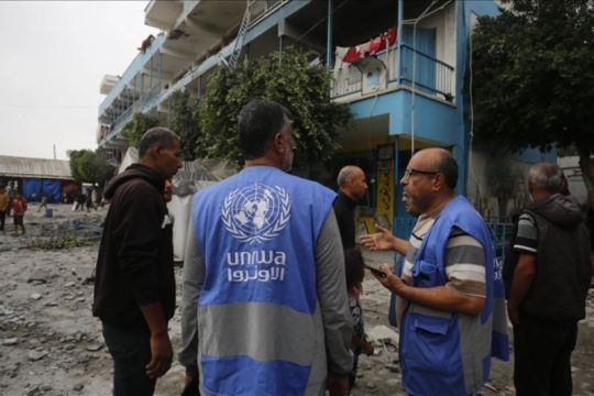 Akibat gempuran Israel, ratusan staf dan pekerja untuk Palestina tewas