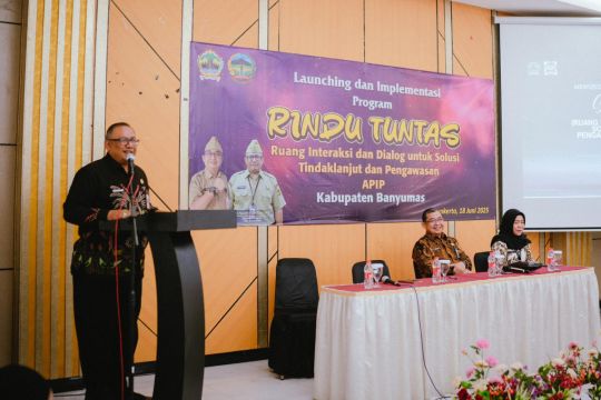 Inspektorat Banyumas  luncurkan program Rindu Tuntas untuk pengawasan