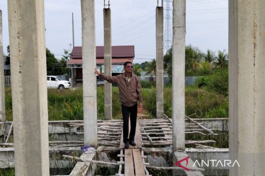 Legislator Kapuas minta pembangunan kantor Kelurahan Selat Hulu dilanjutkan