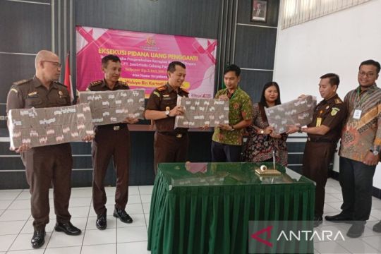 Kejari Purwokerto  eksekusi pidana uang pengganti sebesar Rp3,8 miliar