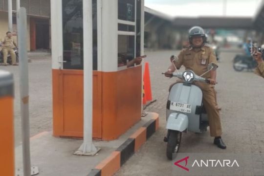 Pemkab Blora  uji coba e-parkir di Pasar Sido Makmur untuk dongkrak PAD