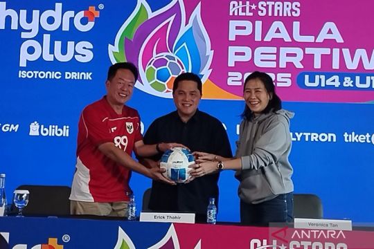 Erick Thohir: PSSI dan Djarum komit bangun sepak bola putri dari akar rumput