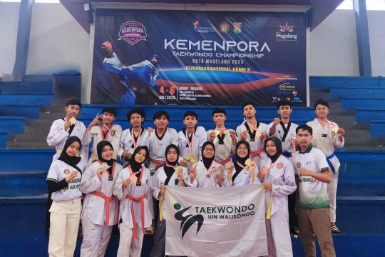UIN Walisongo raih 15 medali di ajang Kemenpora Taekwondo Championship 2025