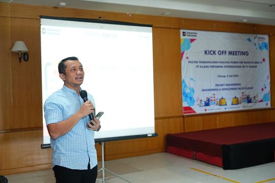 Tingkatkan standar keselamatan kerja, Kilang Cilacap bangun fasilitas pompa Fire Water