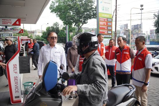 Komut Pertamina apresiasi penjualan Pertamax Green di Semarang lampaui target