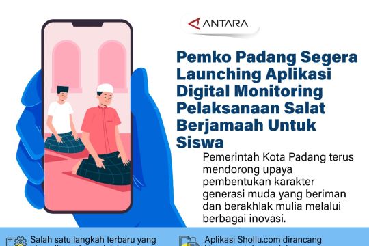 Pemko Padang akan launching aplikasi digital monitoring pelaksanaan salat berjamaah bagi siswa