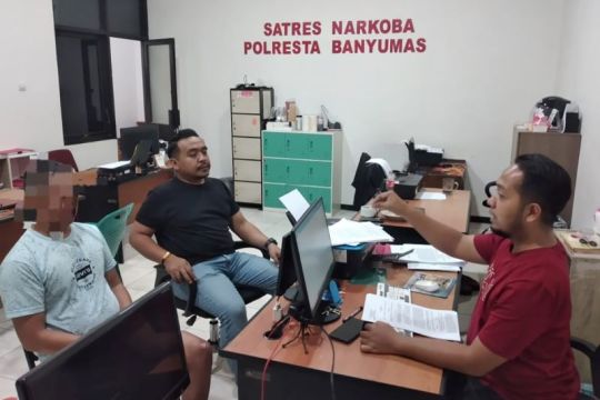 Polresta Banyumas ungkap kasus peredaran sabu-sabu seberat 143,59 gram