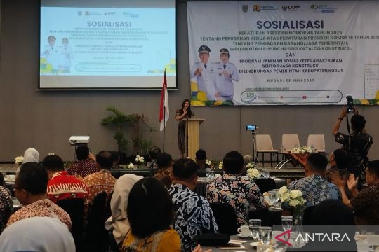 Pemkab Kudus sosialisasikan Perpres 46/ 2025 terkait pengadaan barang