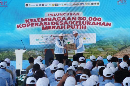Dirut PLN hadiri peresmian 80 ribu Kopdes pastikan keandalan listrik