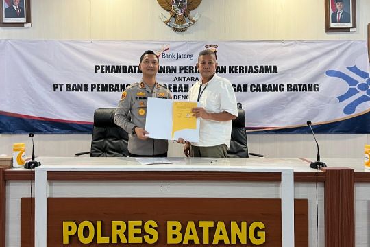 Bank Jateng - Polres Batang kerja sama kelola keuangan personel