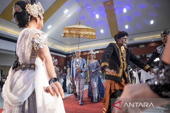 Pasanggiri kreasi Upacara Mapag Panganten Sunda