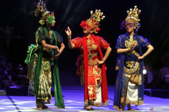 Pagelaran sendratari topeng malangan Panji In Love