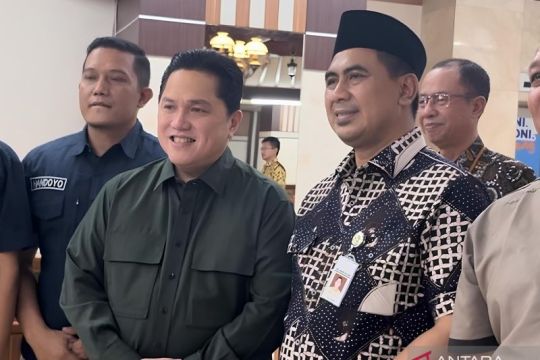 Erick Thohir:  PSSI harus sejalan dengan visi pemerintah