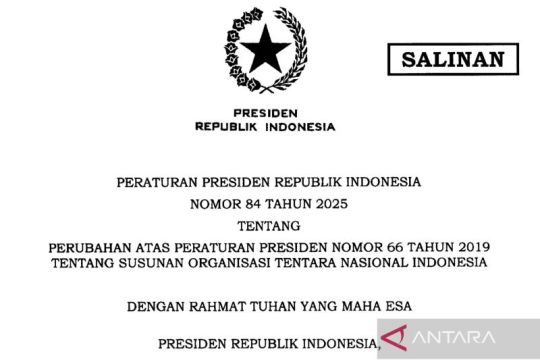 Pangkat pimpinan Marinir, Kopassus, Kopasgat jadi bintang tiga