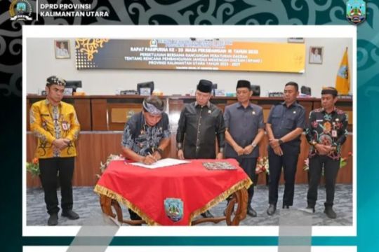 DPRD Kaltara Rapat Paripurna Ke-25