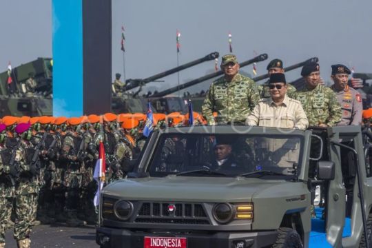 Foto: Upacara Gelar Pasukan Operasional dan Kehormatan Militer