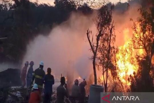 Kebakaran sumur rakyat di Blora tewaskan satu orang
