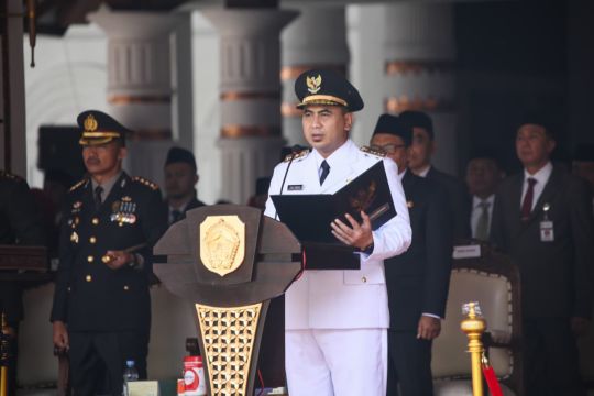 Wagub Jateng gantikan Sudewo pimpin upacara HUT RI di Pati