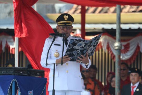 Kemeriahan detik Proklamasi di Tegal