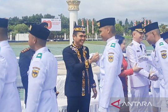 Ketua DPRD bangga Paskibraka Gumas berhasil jalankan tugas dengan baik