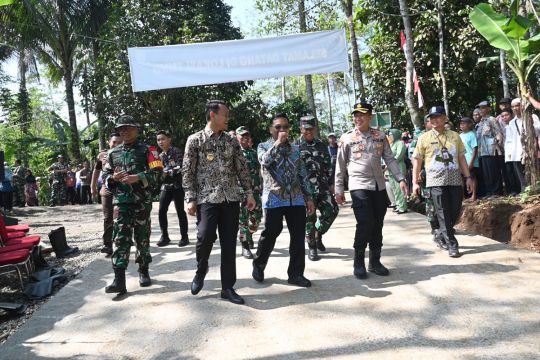 Bupati  Purbalingga sebut hasil TMMD bawa manfaat bagi masyarakat