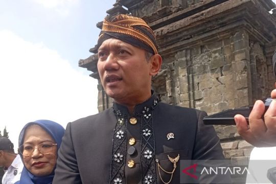 Menteri AHY:  Pemerintah pusat perkuat infrastruktur Dieng