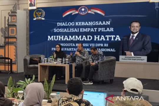 Muhammad Hatta sosialisasikan empat pilar kebangsaan kepada masyarakat di Solo