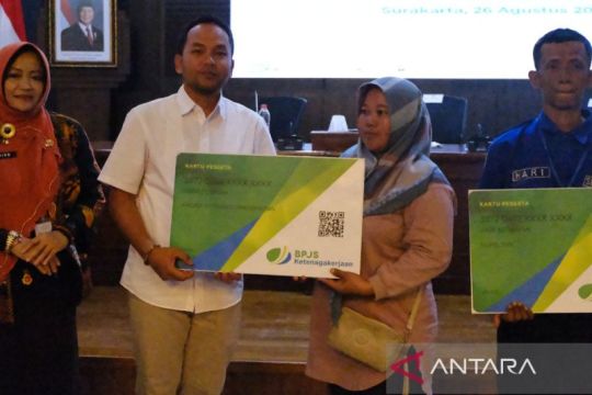 BPJS Ketenagakerjaan Surakarta salurkan klaim Rp1,3 miliar untuk pekerja non-ASN