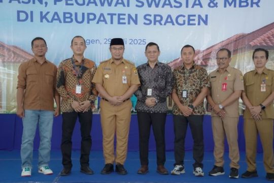 Pemkab Sragen - Bank Jateng bersinergi wujudkan hunian terjangkau