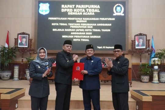 Enam fraksi setujui Raperda Perubahan APBD TA 2025 Kota Tegal