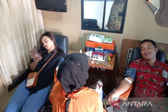 BPJS Ketenagakerjaan  Purwokerto gelar donor darah pada Hapelnas 2025