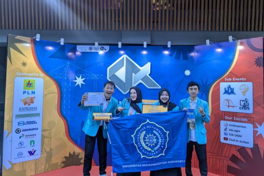 Inovasi Rekayasa Geoteknik Tim UMS raih juara 3 Civil Innovation Challenge 2025