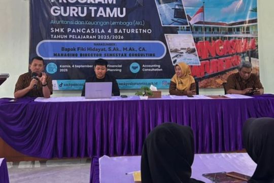 SMK Pancasila 4 Baturetno tanamkan pemahaman pajak sejak dini