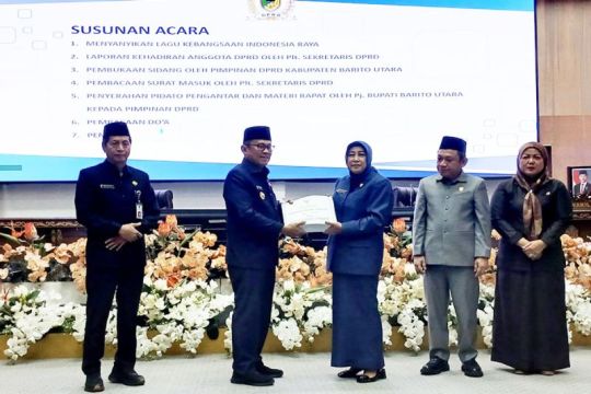 Pj Bupati Barut sampaikan pertanggungjawaban pelaksanaan APBD 2024