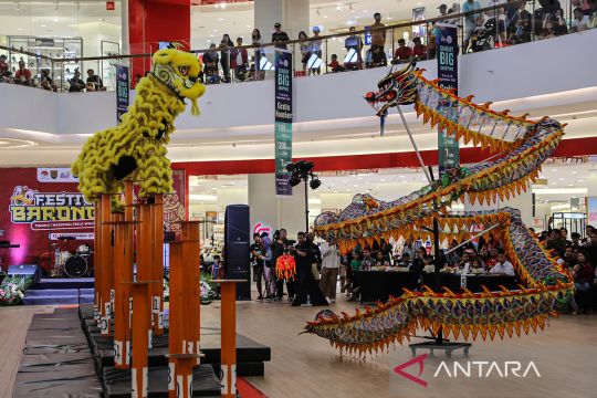 Ratusan peserta ramaikan Festival Barongsai Nasional di Semarang